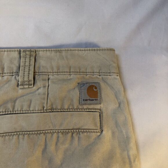 Carhartt Men's Ripstop Shorts Workwear Force Relaxed Fit Khaki Size 44 - Picture 6 of 11